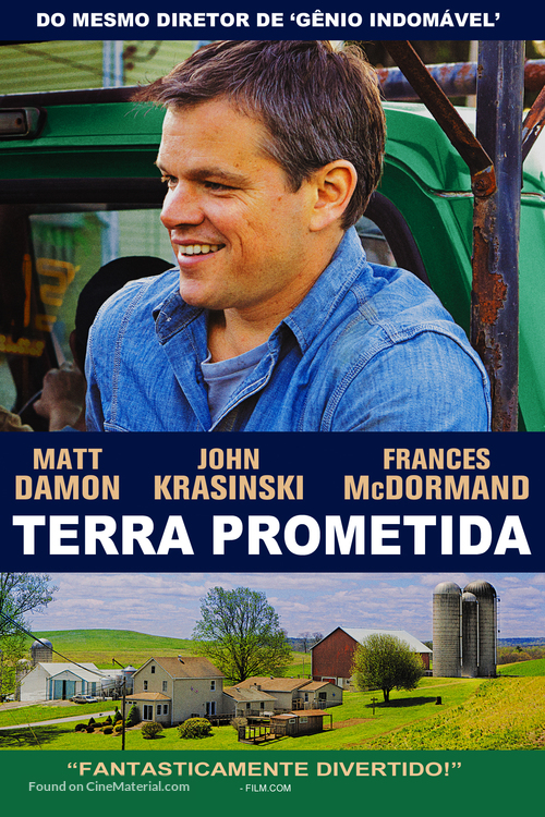 Promised Land - Brazilian DVD movie cover