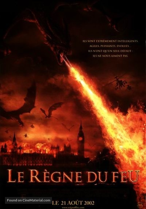 Reign of Fire - French Movie Poster