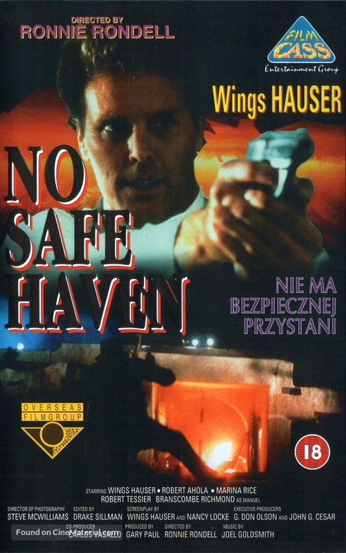 No Safe Haven - Polish VHS movie cover