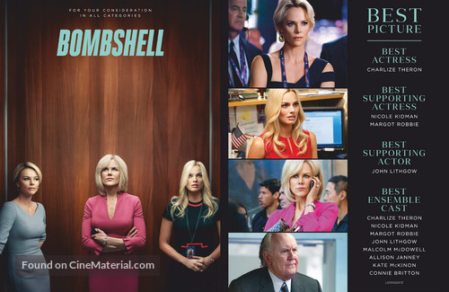 Bombshell - For your consideration movie poster