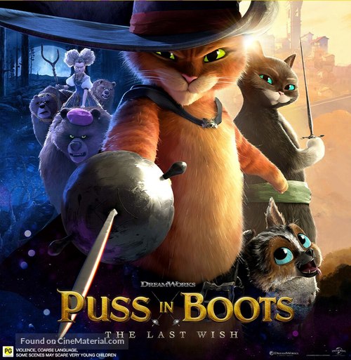 Puss in Boots: The Last Wish - New Zealand Movie Poster