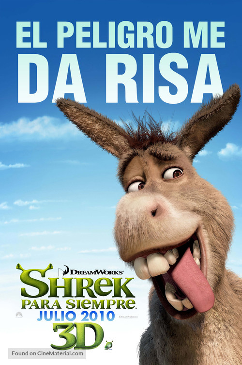 Shrek Forever After - Argentinian Movie Poster