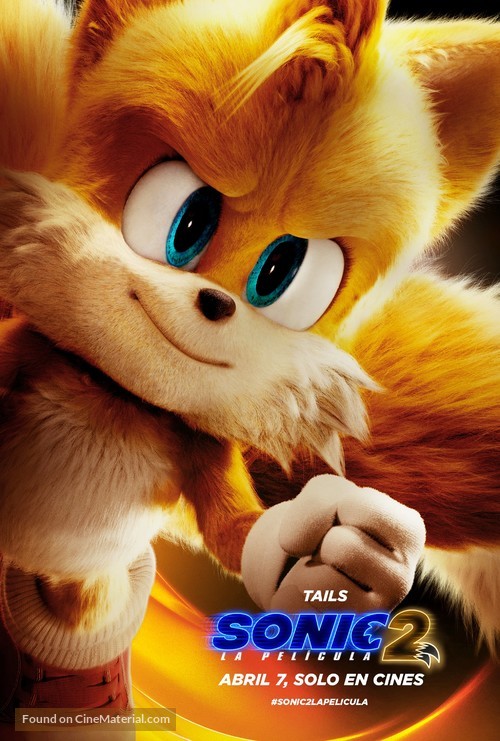 Sonic the Hedgehog 2 - Mexican Movie Poster