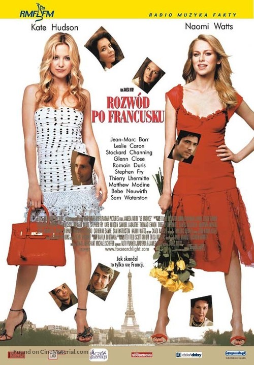 Divorce, Le - Polish Theatrical movie poster