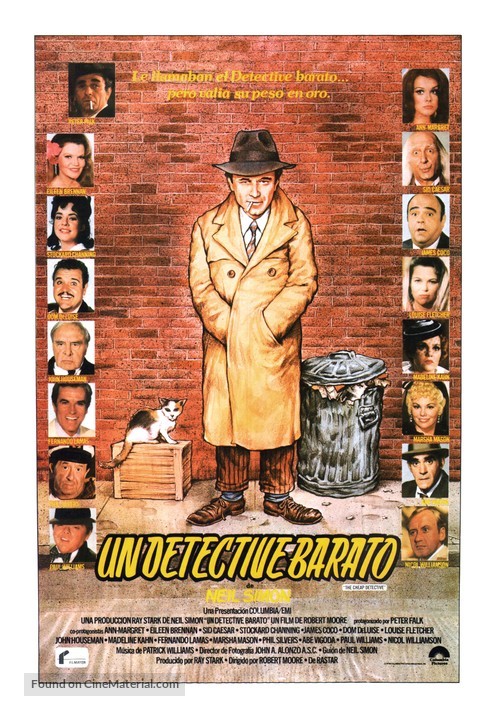 The Cheap Detective - Spanish Movie Poster