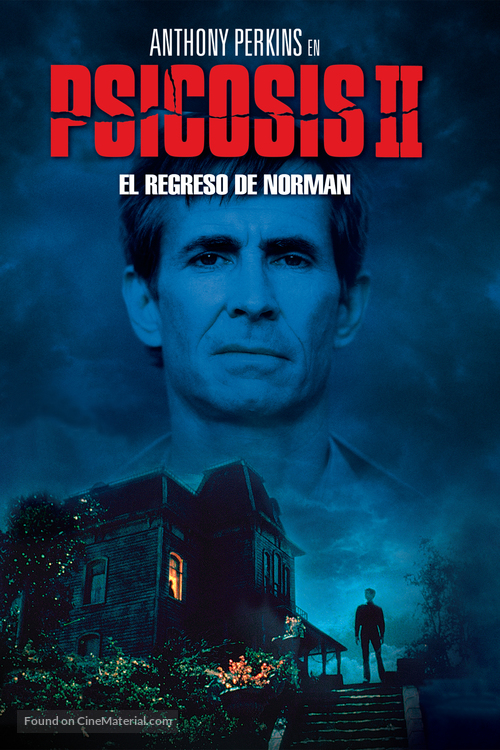 Psycho II - Spanish DVD movie cover