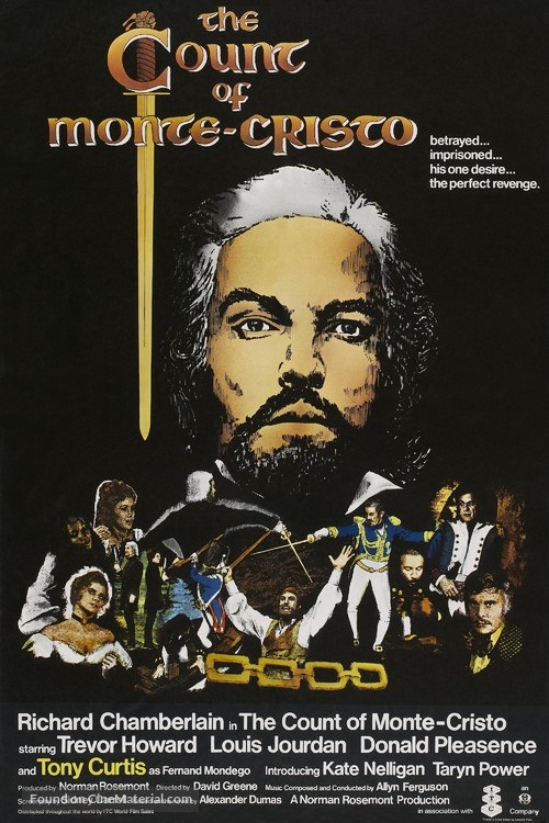 The Count of Monte-Cristo - British Movie Poster