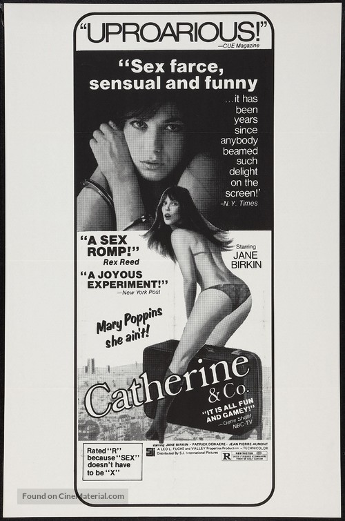 Catherine et Cie - poster