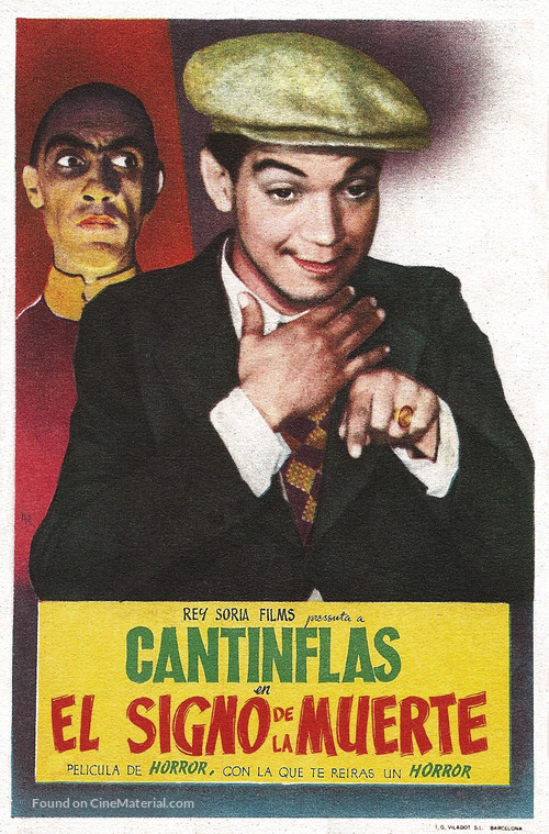 Signo de la muerte, El - Spanish Movie Poster