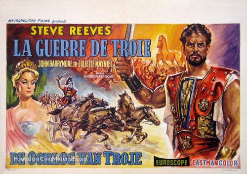 La guerra di Troia - Belgian Movie Poster