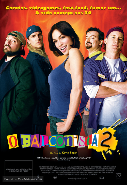 Clerks II - Brazilian Movie Poster