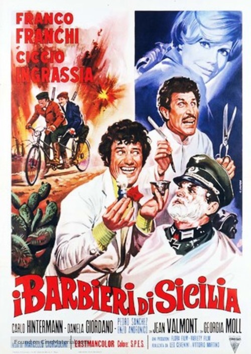 I barbieri di Sicilia - Italian Movie Poster