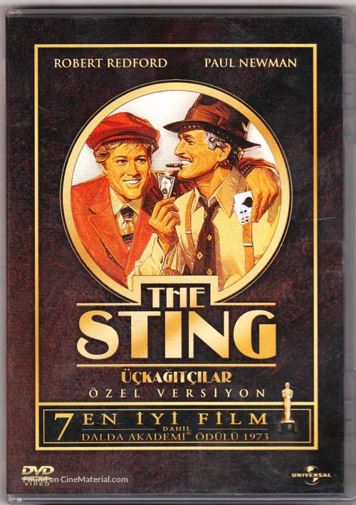 The Sting - Turkish DVD movie cover