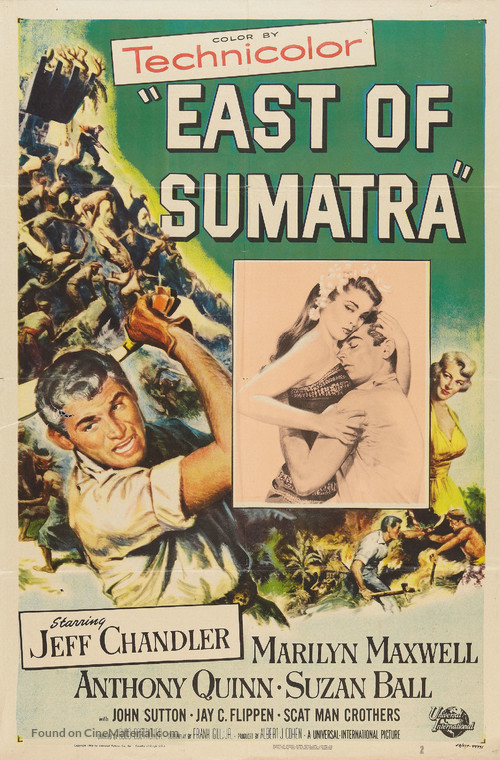 East of Sumatra - Movie Poster