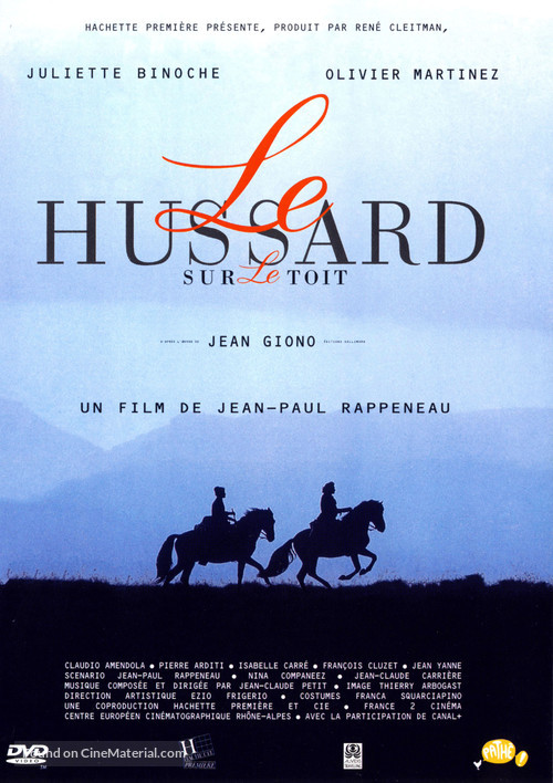 Le hussard sur le toit - French DVD movie cover