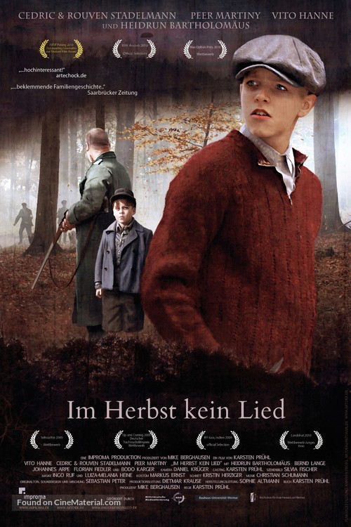 Im Herbst kein Lied - German Movie Poster