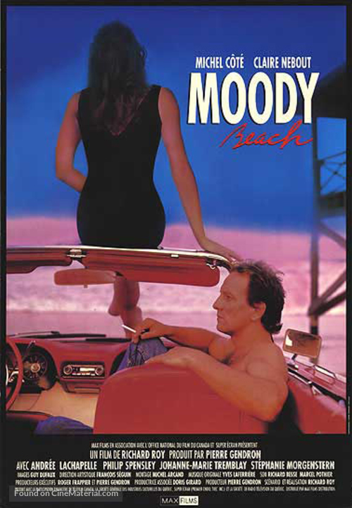 Moody Beach - Canadian Movie Poster