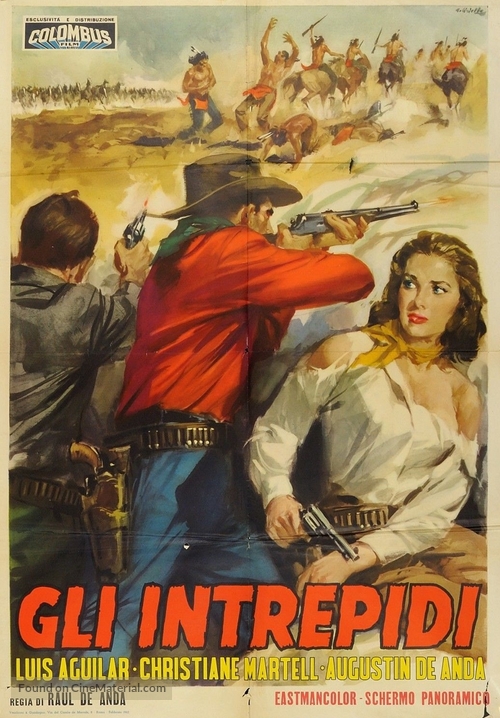 La estampida - Italian Movie Poster