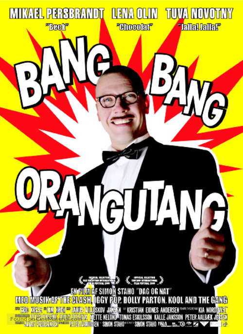 Bang Bang Orangutang - Danish Movie Poster