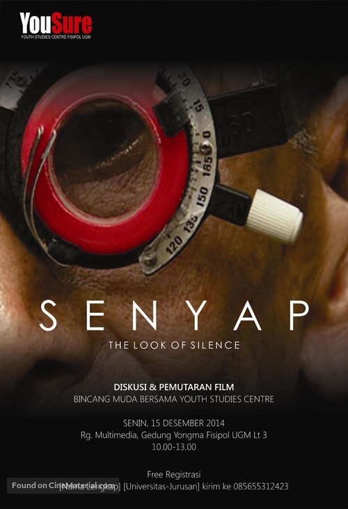 The Look of Silence - Indonesian Movie Poster