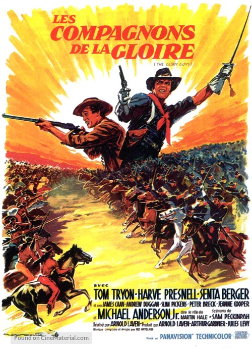 The Glory Guys - French Movie Poster