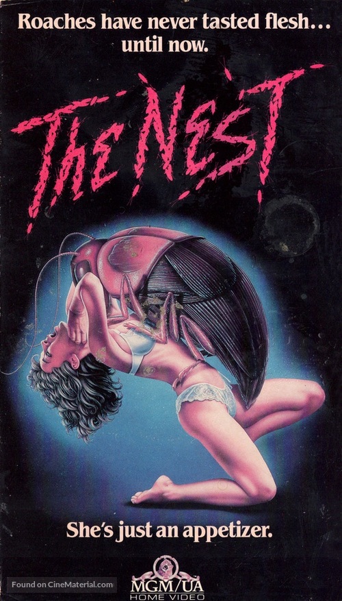 The Nest - VHS movie cover