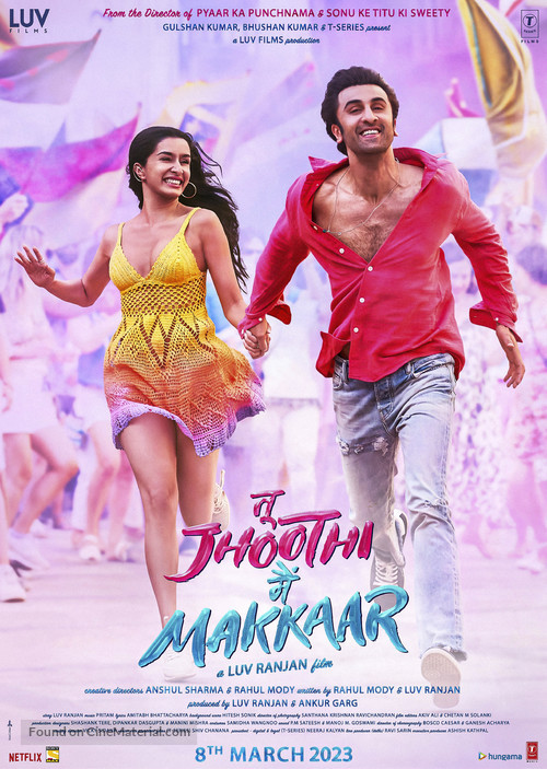 Tu Jhoothi Main Makkar - Indian Movie Poster