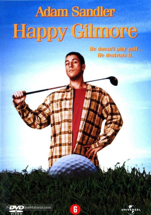 Happy Gilmore - Dutch Movie Cover