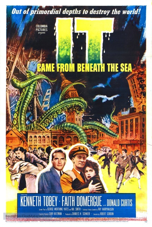 It Came from Beneath the Sea - Movie Poster