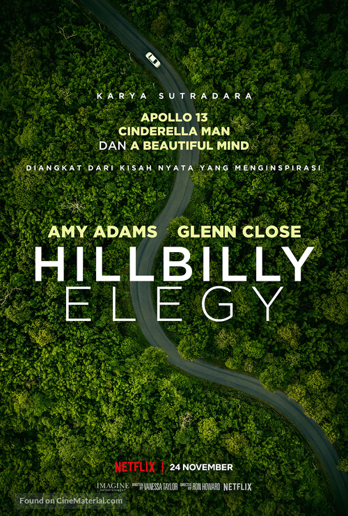 Hillbilly Elegy - Indonesian Movie Poster