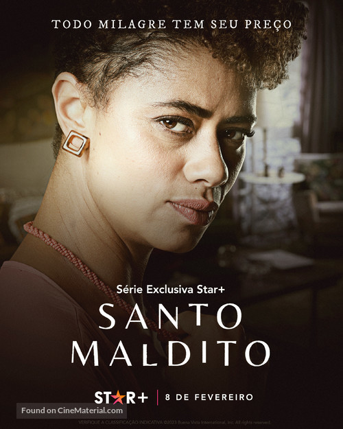 &quot;Santo Maldito&quot; - Brazilian Movie Poster