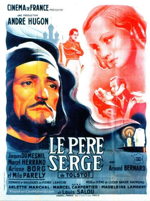 Le p&egrave;re Serge - French Movie Poster