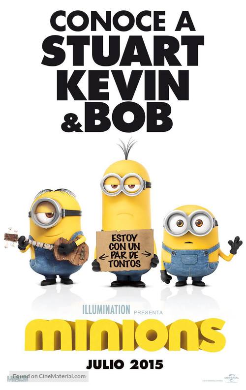 Minions - Mexican Movie Poster