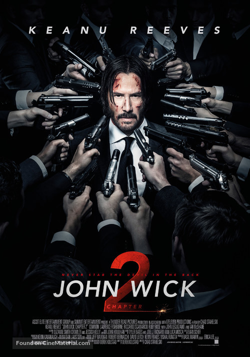 John Wick: Chapter Two - Swiss Movie Poster