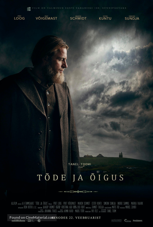 T&otilde;de ja &otilde;igus - Estonian Movie Poster