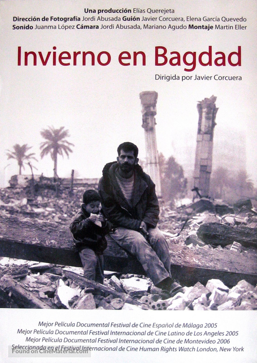 Invierno en Bagdad - Spanish Movie Cover