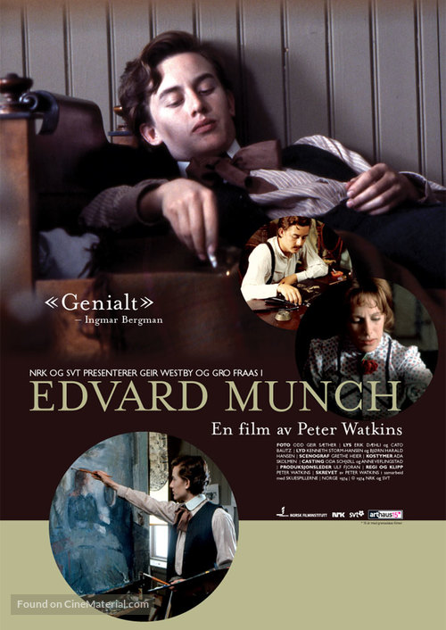 Edvard Munch - Norwegian Movie Poster