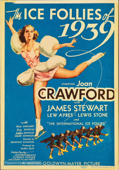 The Ice Follies of 1939 - Movie Poster