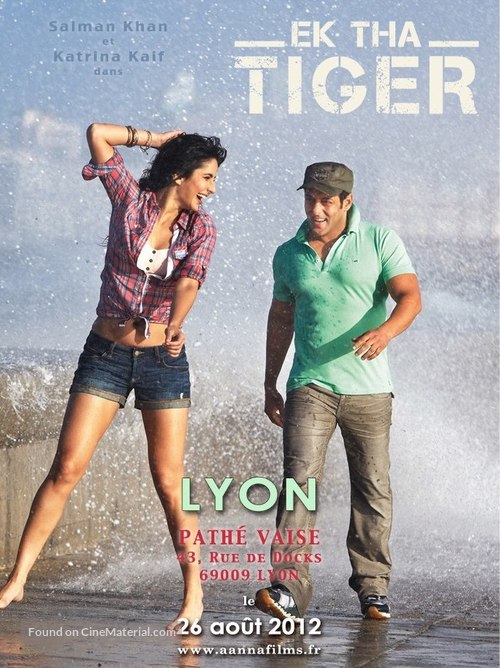Ek Tha Tiger - French Movie Poster
