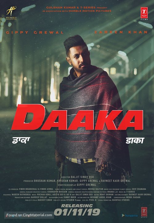 Daaka - Indian Movie Poster