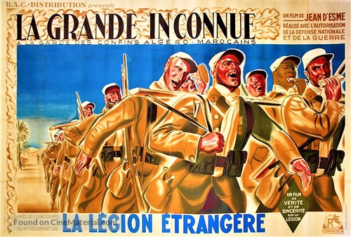 La grande inconnue - French Movie Poster