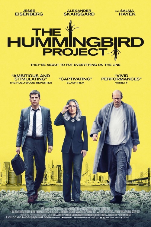 The Hummingbird Project - Swedish Movie Poster