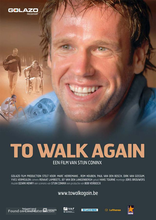 To Walk Again - Belgian Movie Poster