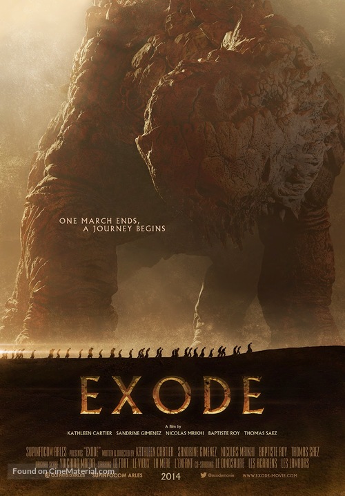 Exode - French Movie Poster