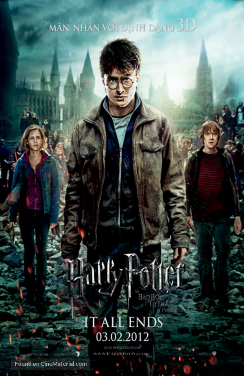 Harry Potter and the Deathly Hallows: Part II - Vietnamese Movie Poster