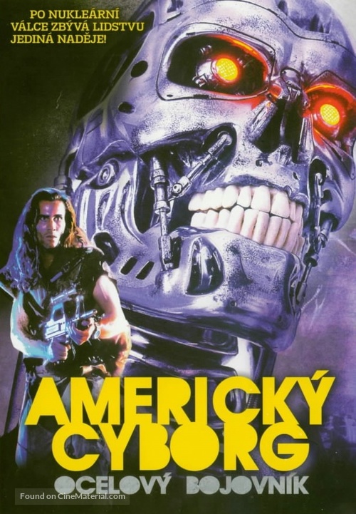 American Cyborg: Steel Warrior - Czech DVD movie cover