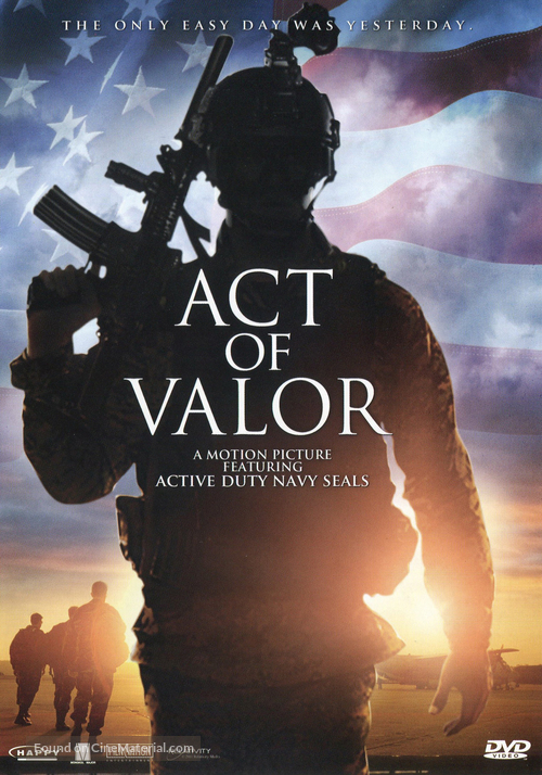 Act of Valor - Thai DVD movie cover