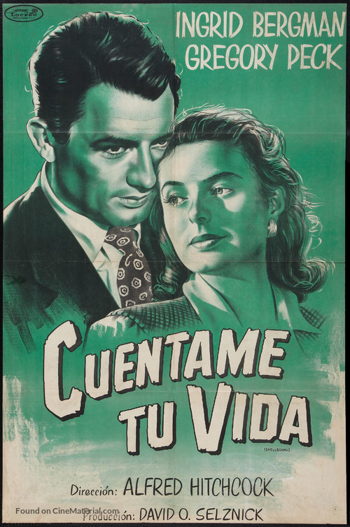 Spellbound - Argentinian Movie Poster
