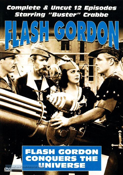 Flash Gordon Conquers the Universe - DVD movie cover