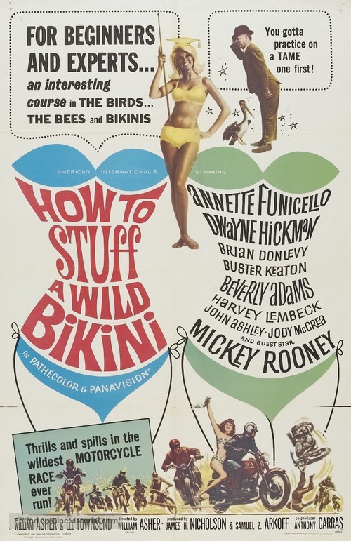 How to Stuff a Wild Bikini - Movie Poster
